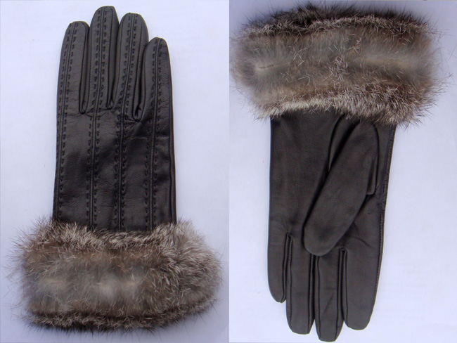 Ladies leather glove