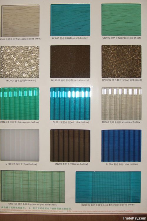 Polycarbonate Solid Sheet