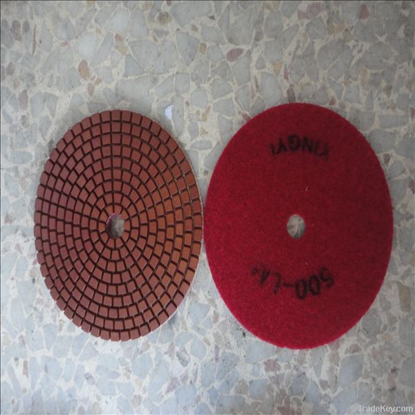 diamond polishing pads