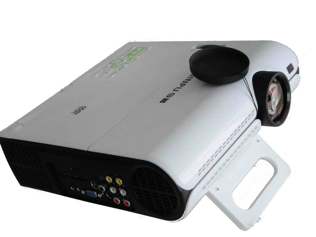DVD bulit-in LED HDMI TV projector
