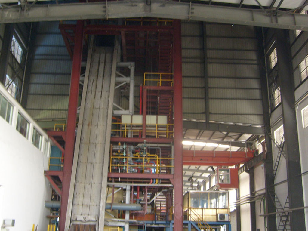 Vertical High Efficiency Energy-saving Copper Melting Furnace