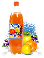 sun flower oil,carbonated juice drink,juices,mineral water, carbonated