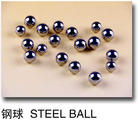 Concrete pump steel ball