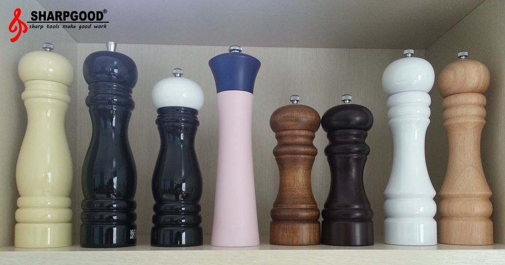 Pepper Mills With High Grand Uv Color Painting