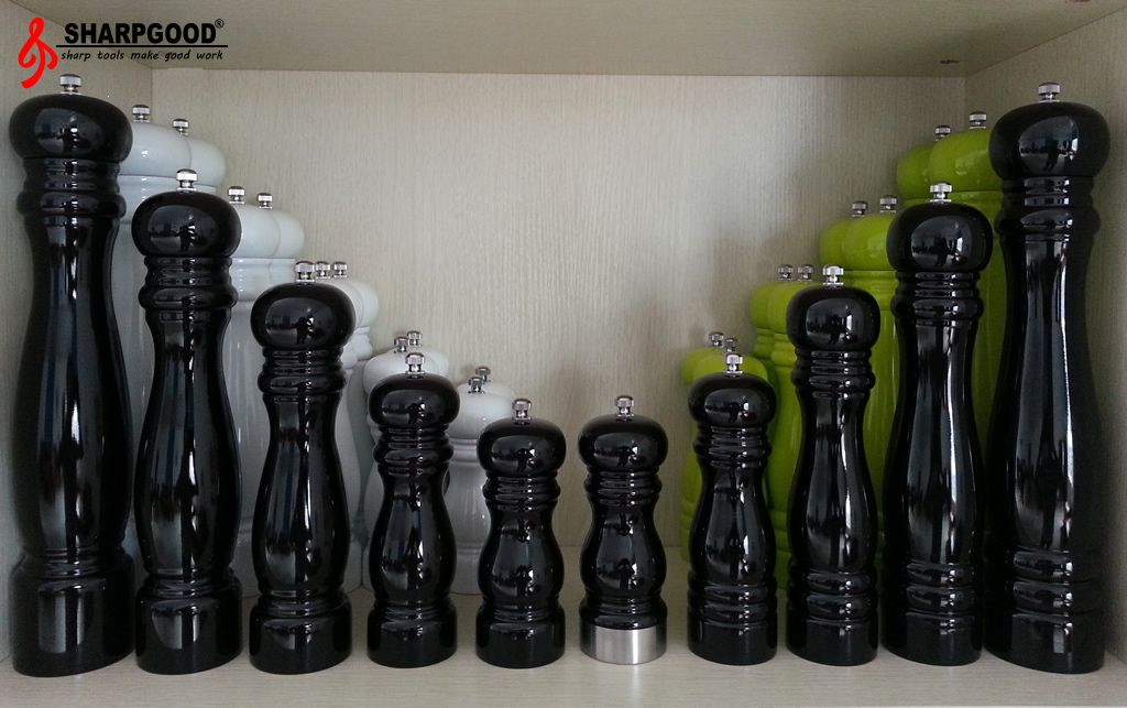 Pepper Mills With High Grand Uv Color Painting