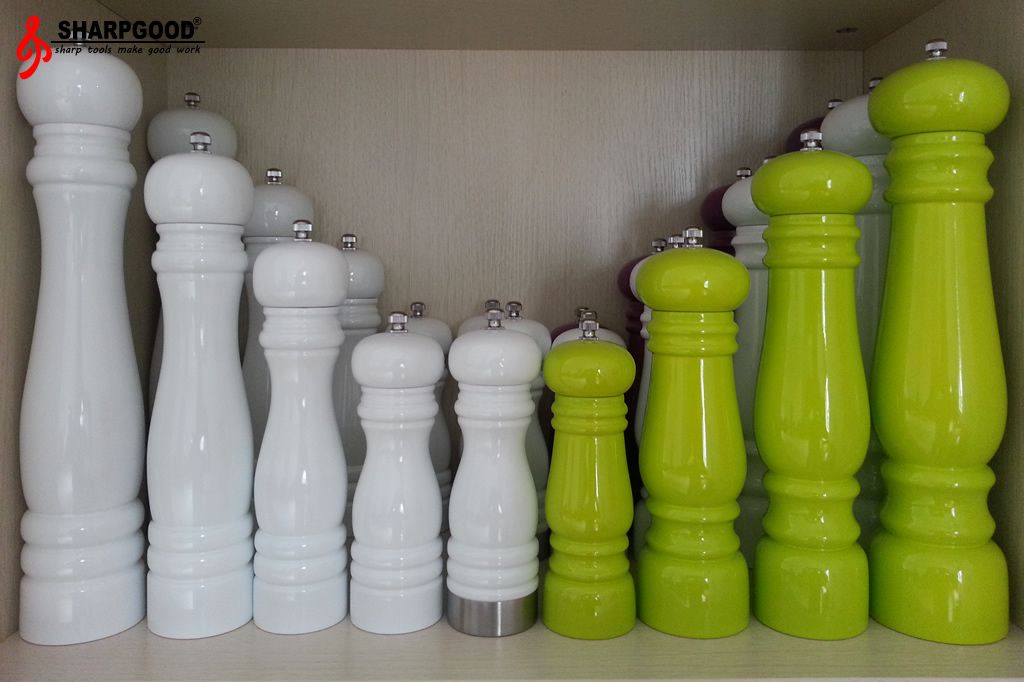 Pepper Mills With High Grand Uv Color Painting