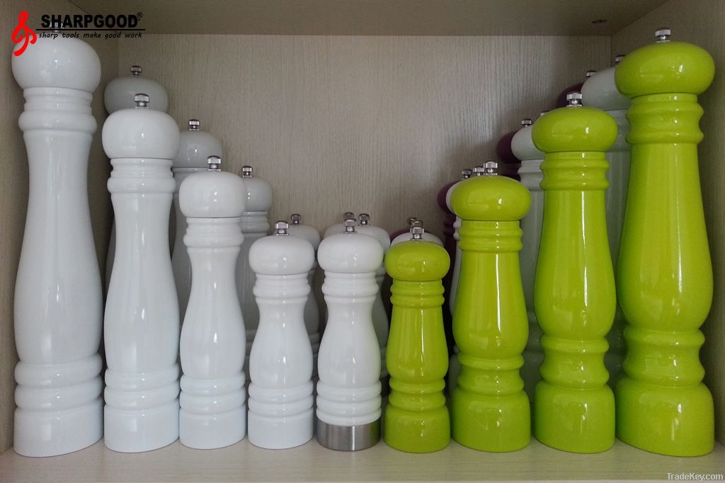 pepper mills with high grand UV  color painting