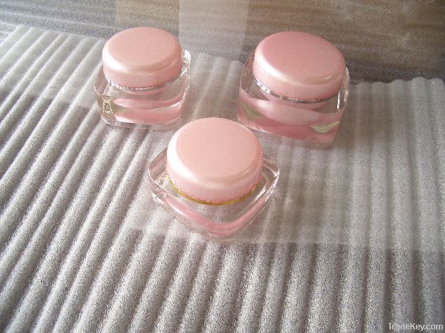 Acrylic Cosmeitc Jar And Packaging 15g 30g 50g
