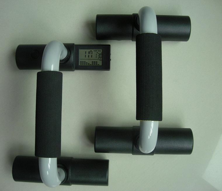 Multi function electronic push up trainer