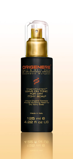 leave on tonic for itchy dry scalp