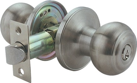 tubular knob lock