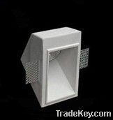 gypsum lamp/plaster lamp/Recessed Wall Basement Lamp/Stair Lamp