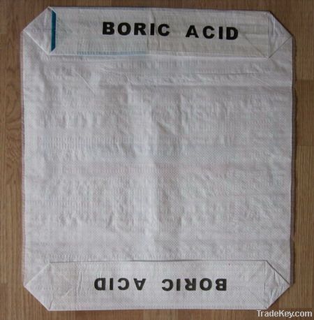 boric acid packing block bottom valve bags