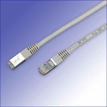 Patch Cord FTP Cat.5e Gray Color 1M