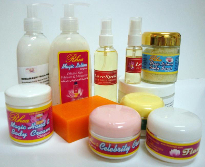 RHEA MAGIC SKIN WHITENING PRODUCTS