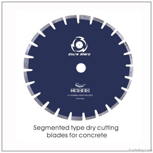 Laser Welded Diamond Saw Blade For Cutting Concrete
