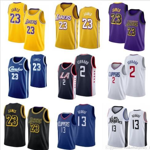 Basketball Jersey 23 James Jersey 2 Leonard Paul 13 George College 