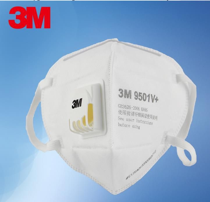 3M KN95 N95 Mask FFP2 Mask 9051 9542 9542V 9001V With Valve Anti Dust Protective Dustproof PM2.5 Mask 