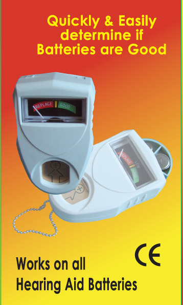 Analog Hearing Aid Battery Tester BC-02