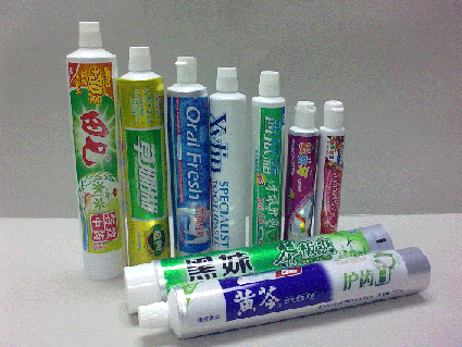 laninated toothpaste tubes