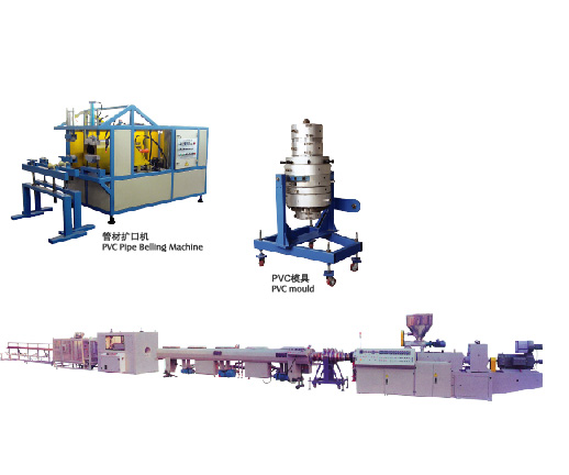 U-PVC Water Supply & Drainage Pipe Extrusion Machine