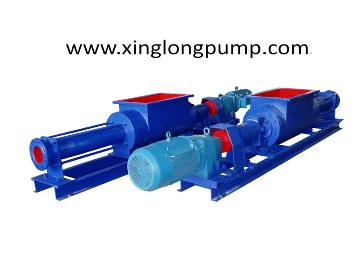 Widethroat single-screw pump