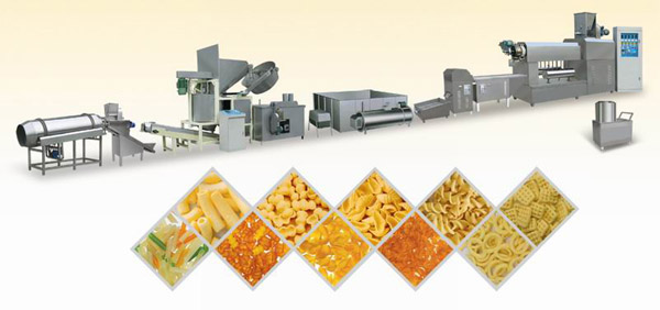 Fried snack production line