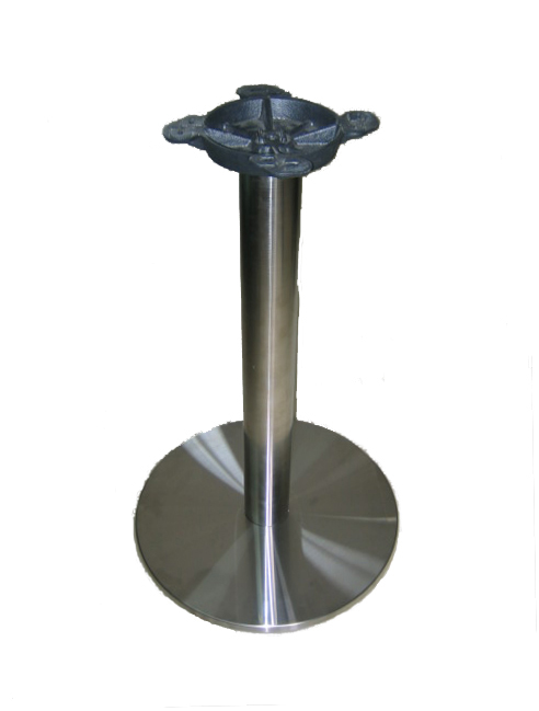 STAINLESS STEEL ROUND TABLE BASE