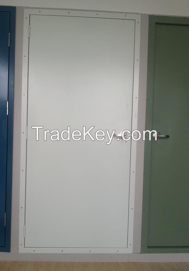 Pre-hung metal door;Steel door; Metal door for portable buildings