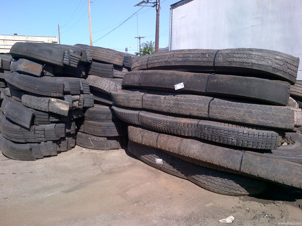Baled whole, and  Baled cut tires Trucks and Passenger
