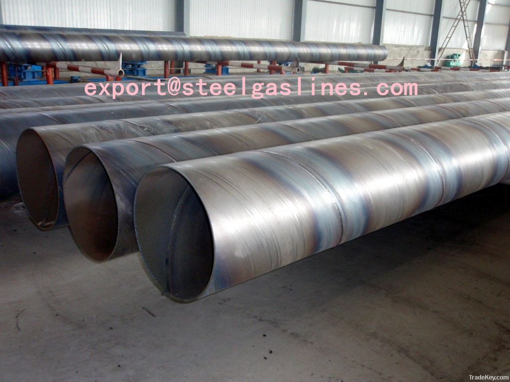 Carbon API5L SSAW steel pipe transportation liquid