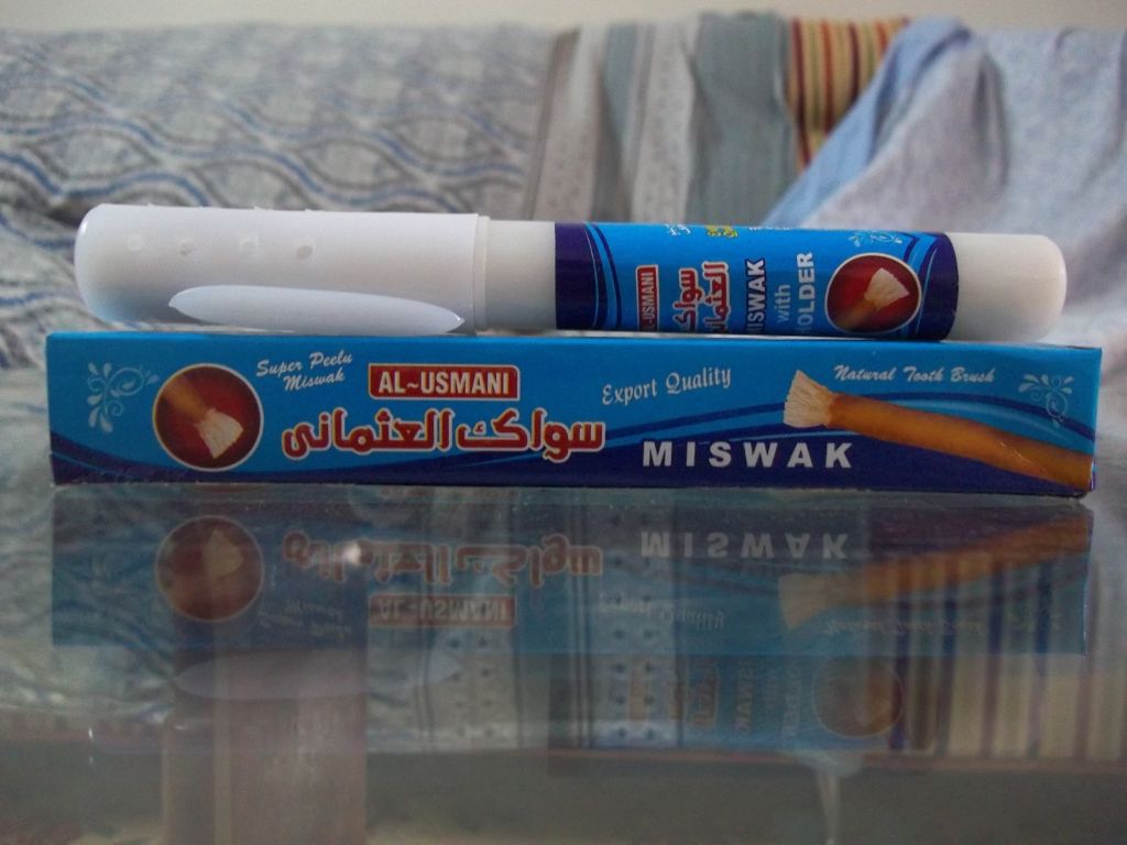 Miswak with holder
