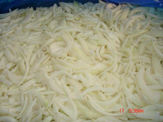 IQF yellow onion slices
