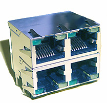 Stackable RJ45 Connectors