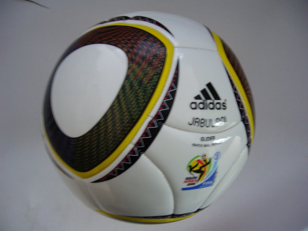 South Africa 2010 World Cup soccer ball ad