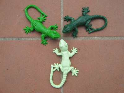 Geckos -  Handmade, Resin