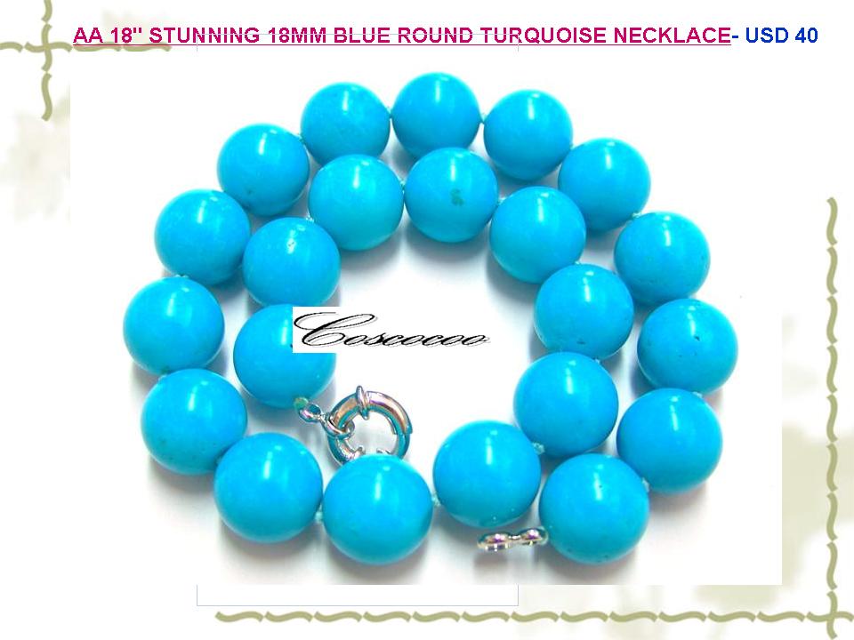 Turquoise  Necklace , Crystal Necklace Like A Star