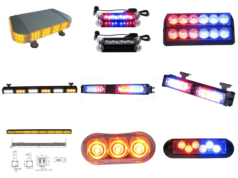 dash light, flash light, led light, warning light,