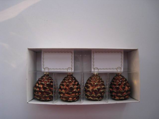 pinecone shape namecard holder