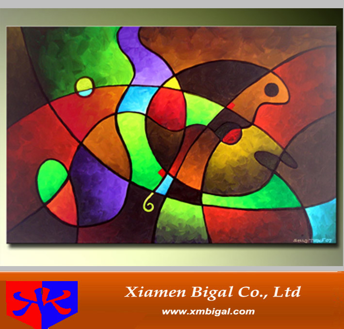 handmade abstract oil painting