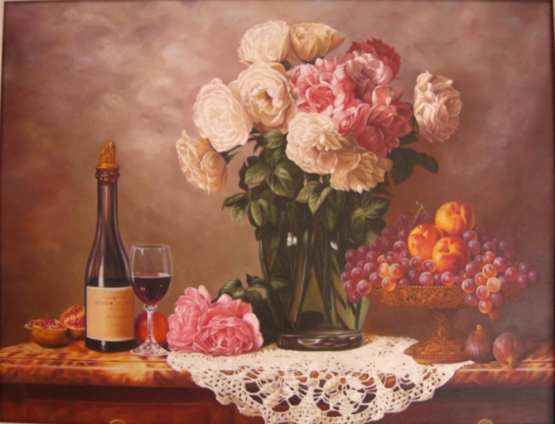 Good Price Fantastic Still Life Oil Painting, Paintings