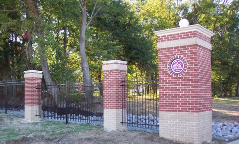 residential area fence