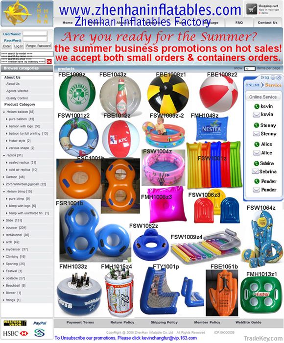 Promotional Inflatable Toys