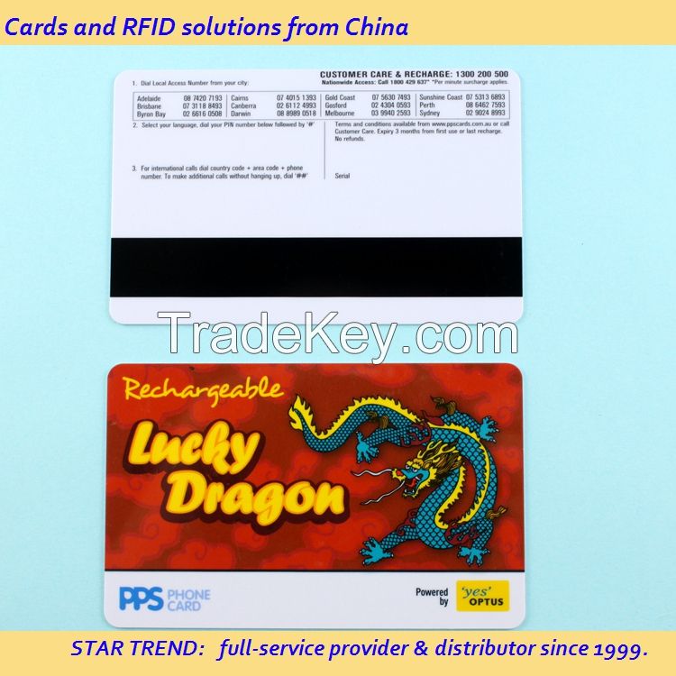 ST-16004 | All In Magnetic Strip Cards (Pre-Printed Plastic Card, Blank PVC Card, Proximity Card, RFID Card)