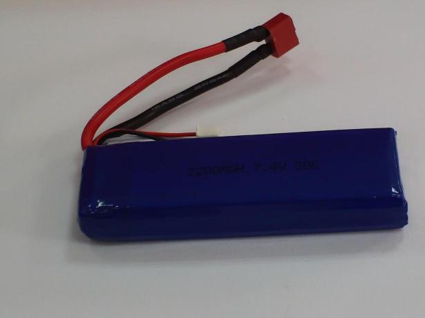 30C 7.4V 2200mAh Li-po battery