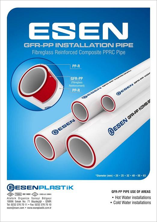 GFR - PP COMPOSITE PIPES(Fibre Glass Reinforced Composite Pipes)