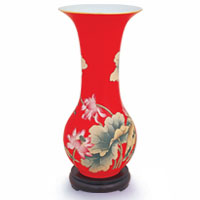 High Fire Glaze Porcelain Panama Vase