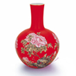Classic China Red Porcelain Vase