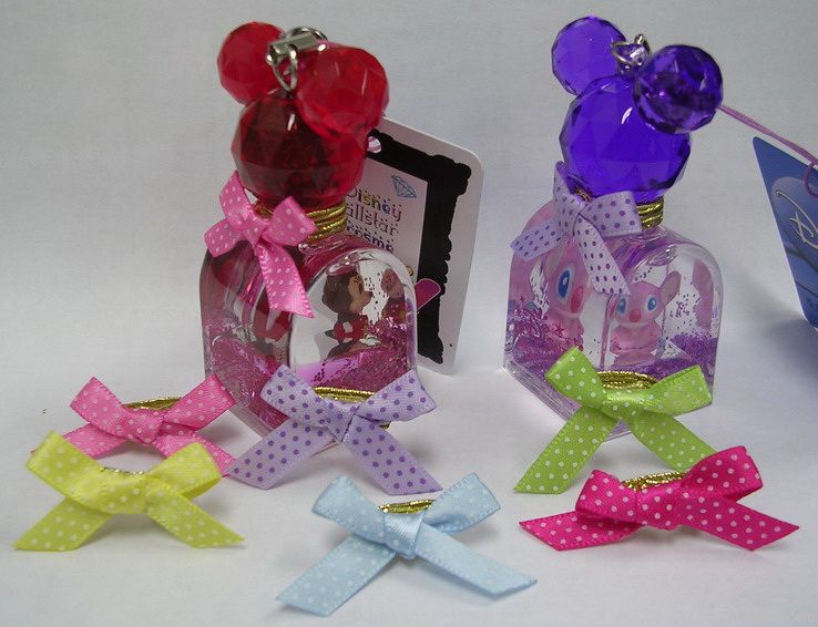 Dot Satin Ribbon Bow