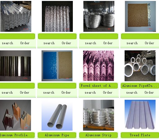 Supply Aluminum products